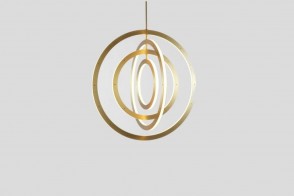 Suspension Lamp Halo Vertical