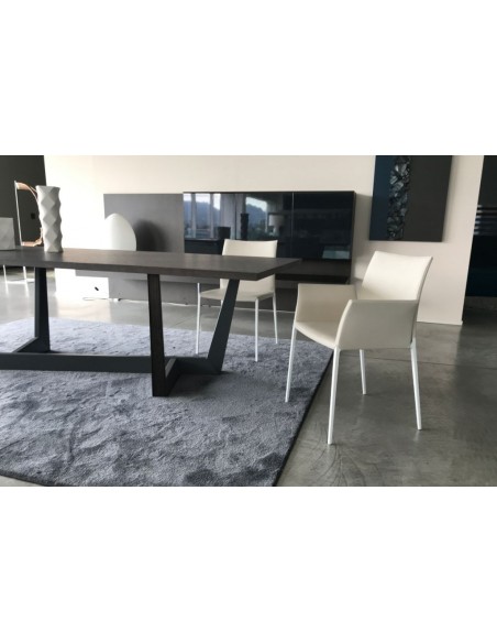 Chaise Lia avec accoudoirs (Offre Expo)