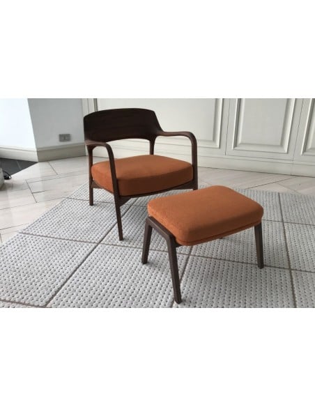 Fauteuil Louis et Pouf Loretta (Offre Expo)