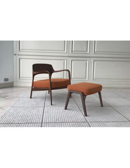 Poltrona Louis e Pouf Loretta (Offerta Expo)