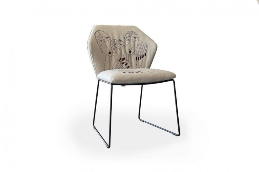 Chaise New York par Marras Sans Accoudoirs (Offre Expo)