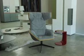 Moroso Poltrona Take a Line for a Walk in tessuto grigio (Offerta Expo) 2