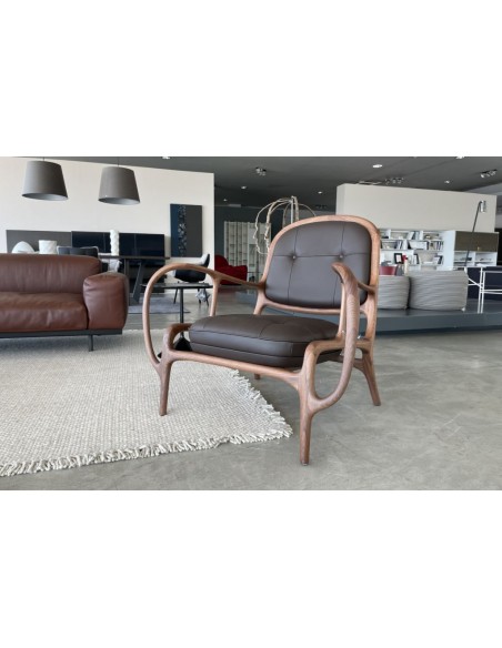 Fauteuil Twenty Two en cuir (Offre Expo)