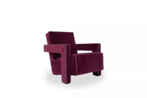 Fauteuil Utrecht - version rouge (Offre Expo)