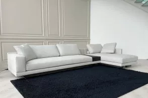 Divano Mondrian in tessuto grigio (Offerta Expo) Poliform - 6 2