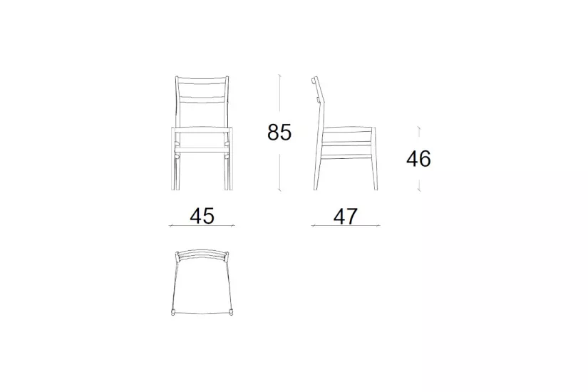 Chaise Leggera (Offre Expo) Cassina - 7