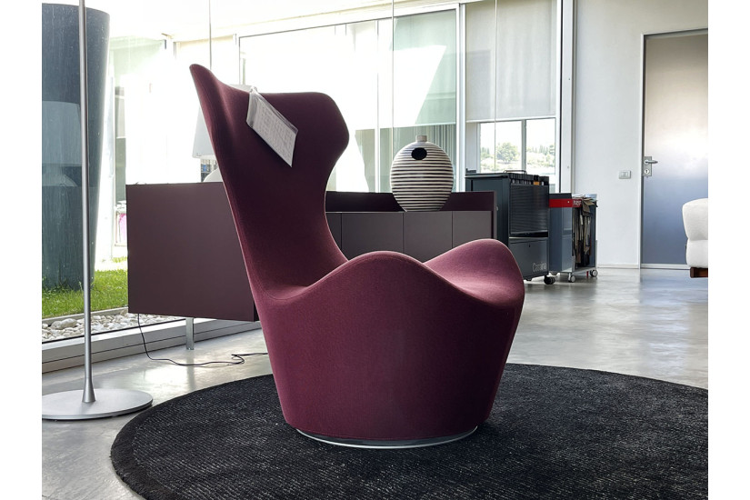 Fauteuil Grande Papilio couleur violette (Offre Expo) B&B Italia - 2