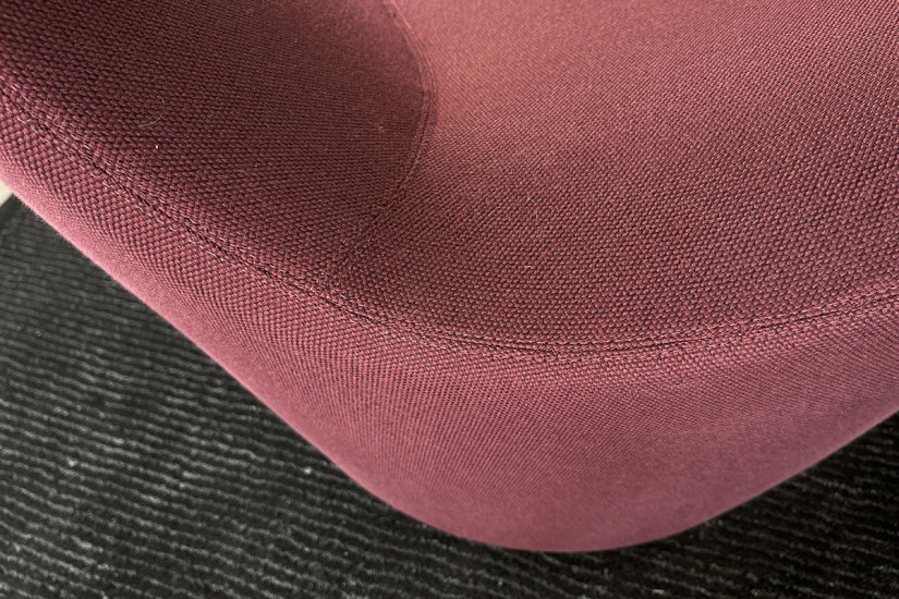 Fauteuil Grande Papilio couleur violette (Offre Expo) B&B Italia - 4