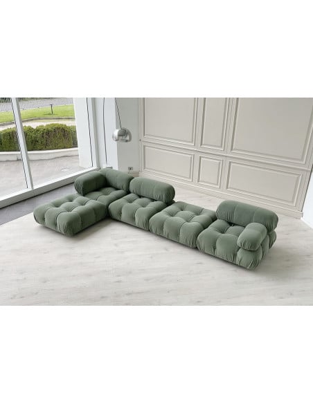 Divano Camaleonda - Tessuto verde (Offerta Expo) B&B Italia - 1