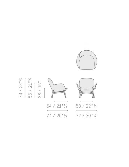 Fauteuil Martha (Offre Expo) Poltrona Frau - 7