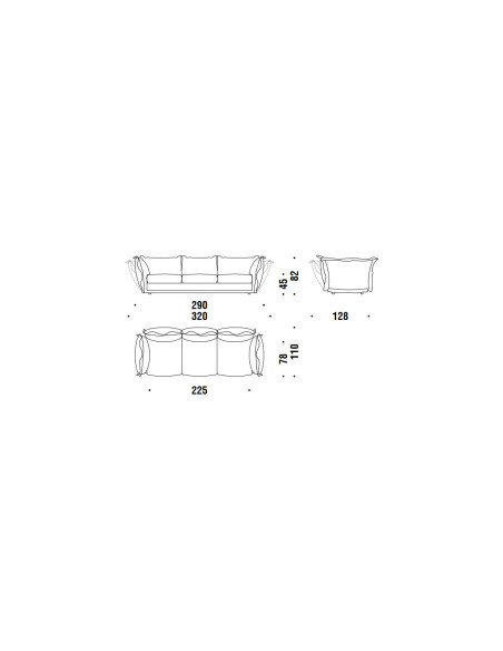 Cloudscape Sofa (Expo Offer)