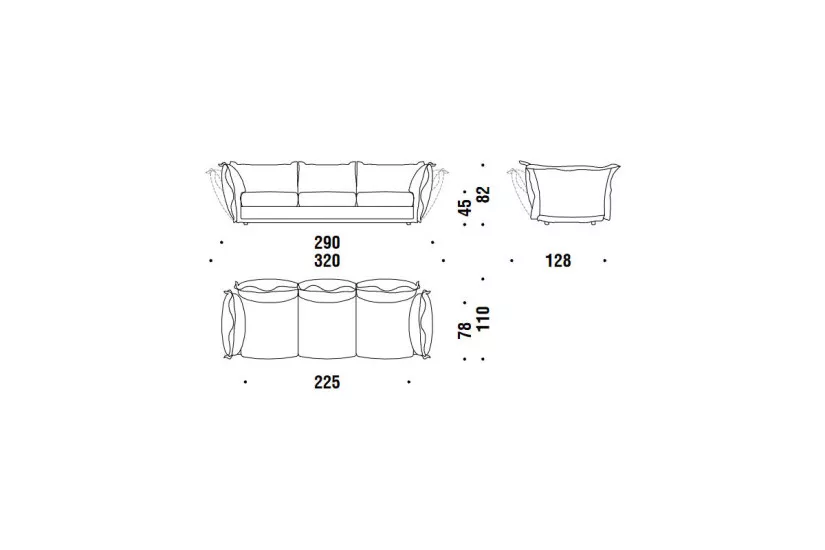 Cloudscape Sofa (Expo Offer)
