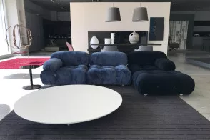 Camaleonda Blue Fabric Sofa (Expo Offer) B&B Italia - 5 2