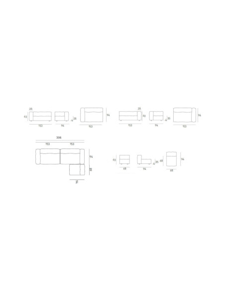 NeoWall Sofa (Expo Offer)