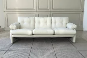 Canapé Coronado en tissu blanc (Offre Expo) B&B Italia - 5 2