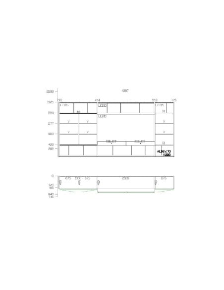 Wall System Olmo Nero (Offerta Expo) Poliform - 6