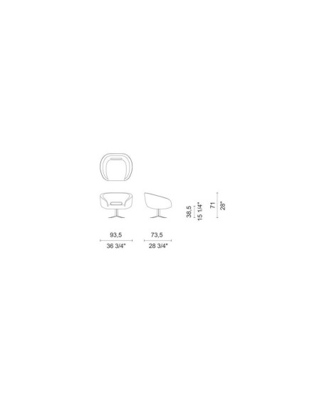 Fauteuil Rive Droite (Offre Expo) Cappellini - 2