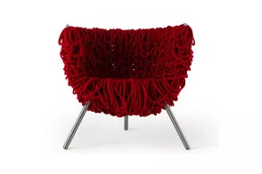 Poltrona Vermelha Edra - 1