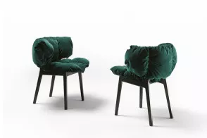 Blue Velvet Little Armchair