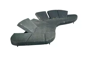Divano Flap Diamond Edra - 1