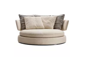 Canapé Circulaire Rotatif Amoenus Soft Maxalto - 1