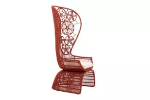Fauteuil d'extérieur Crinoline B&B Italia Outdoor - 1 2