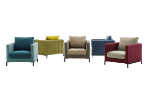 Fauteuil d'extérieur Ray Outdoor Fabric B&B Italia Outdoor - 1 2