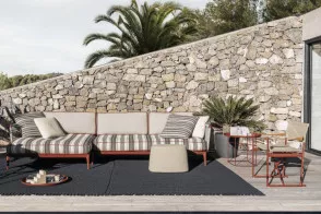 Pouf d'extérieur Frank B&B Italia Outdoor - 1 2