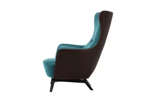 Fauteuil Mamy Blue Poltrona Frau - 1 2