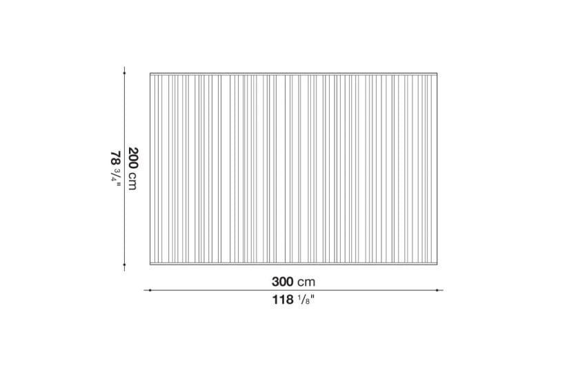Tapis d'extérieur Twist (Offre Expo) B&B Italia Outdoor - 8