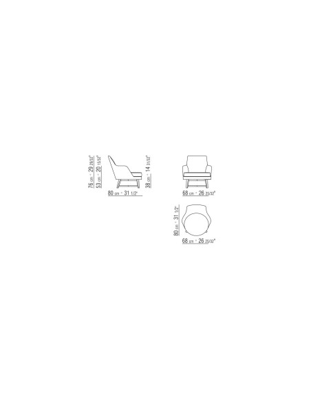 Poltrona Guscio (Offerta Expo) Flexform - 5