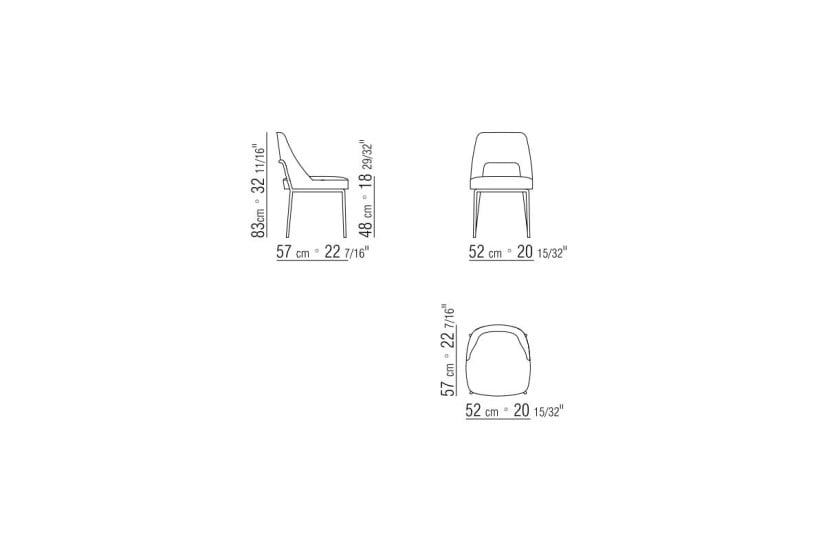 Chaise Joyce (Offre Expo) Flexform - 6