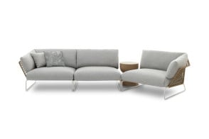 Canapé modulaire d'extérieur New York Soleil Saba - 1 2