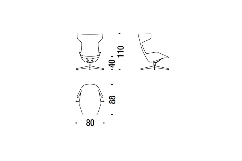 Take a Line for a Walk Armchair (Expo Offer)