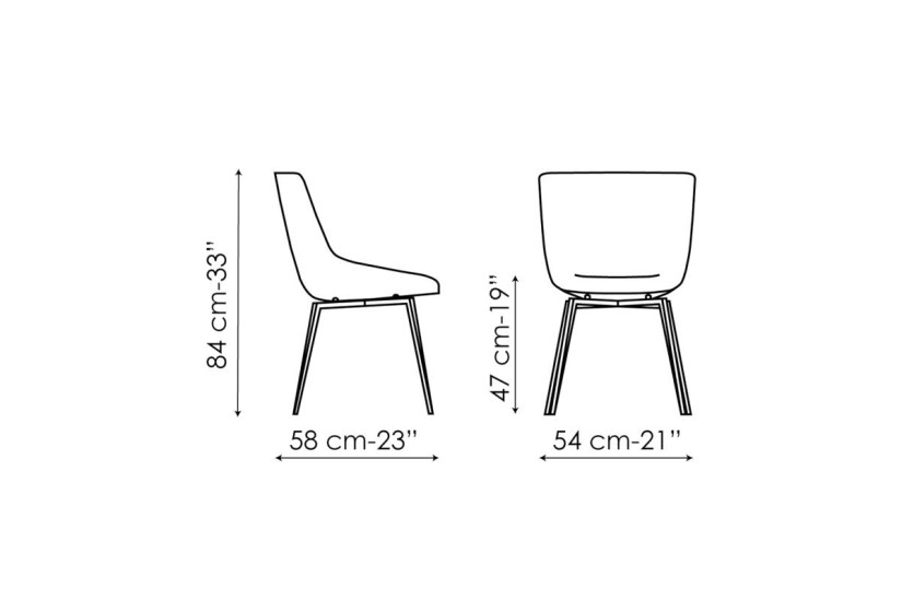 Chaise Artika (Offre Expo) Bonaldo - 7