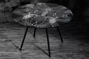 Tavolo Pylon Tondo Diesel with Moroso - 1 2