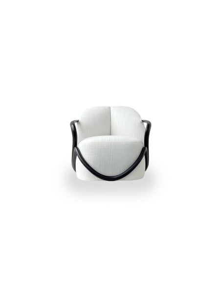 Poltrona Hug noce scuro (Offerta Expo) Giorgetti - 5