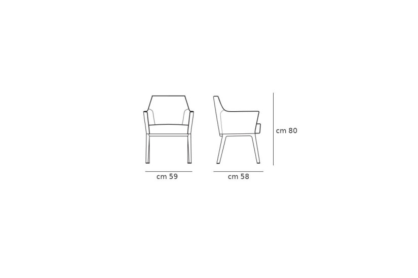 Fauteuil Alina (Offre Expo) Giorgetti - 5