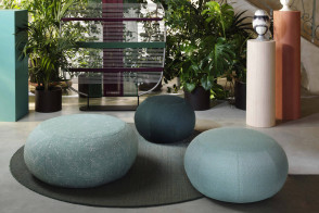 Pouf d'extérieur Geo Outdoor Saba - 1 2