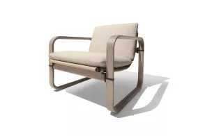 Loop Outdoor Small Armchair