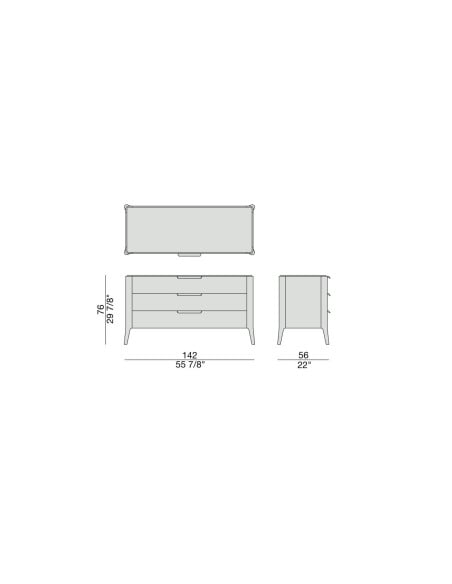 Ziggy Night Chest of Drawers (Expo Offer)