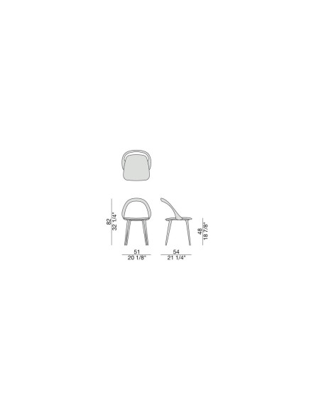 Chaise Ester (Offre Expo) Porada - 6