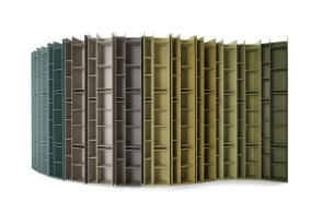 Bibliothèque Random 2C-3C MDF Italia - 1