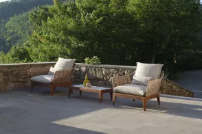 Cruise Teak Outdoor Living Armchair 2
