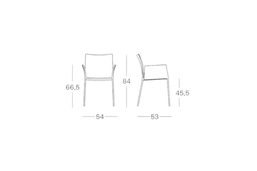 Lia Chair With Armrests (Expo Offer)