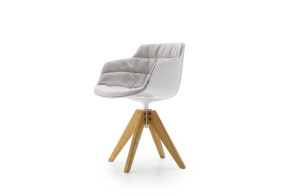 Chaise Flow Slim Padded MDF Italia - 1 2