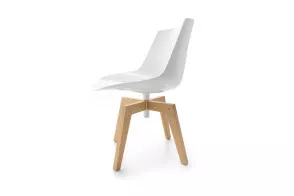 Sedia per esterno Flow Iroko MDF Italia - 1 2