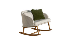 Chaise à bascule d'extérieur Cleo Talenti - 1
