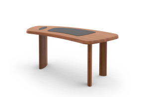 Petit bureau en forme libre Desk - PRO 2