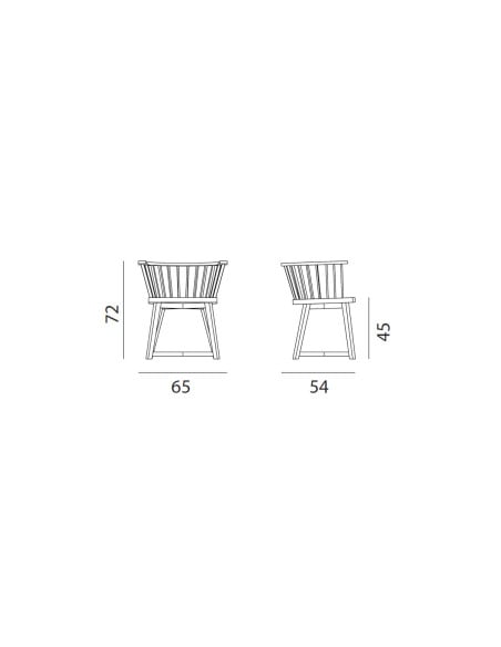 Sedia Gray 24 (Offerta Expo) Gervasoni - 5